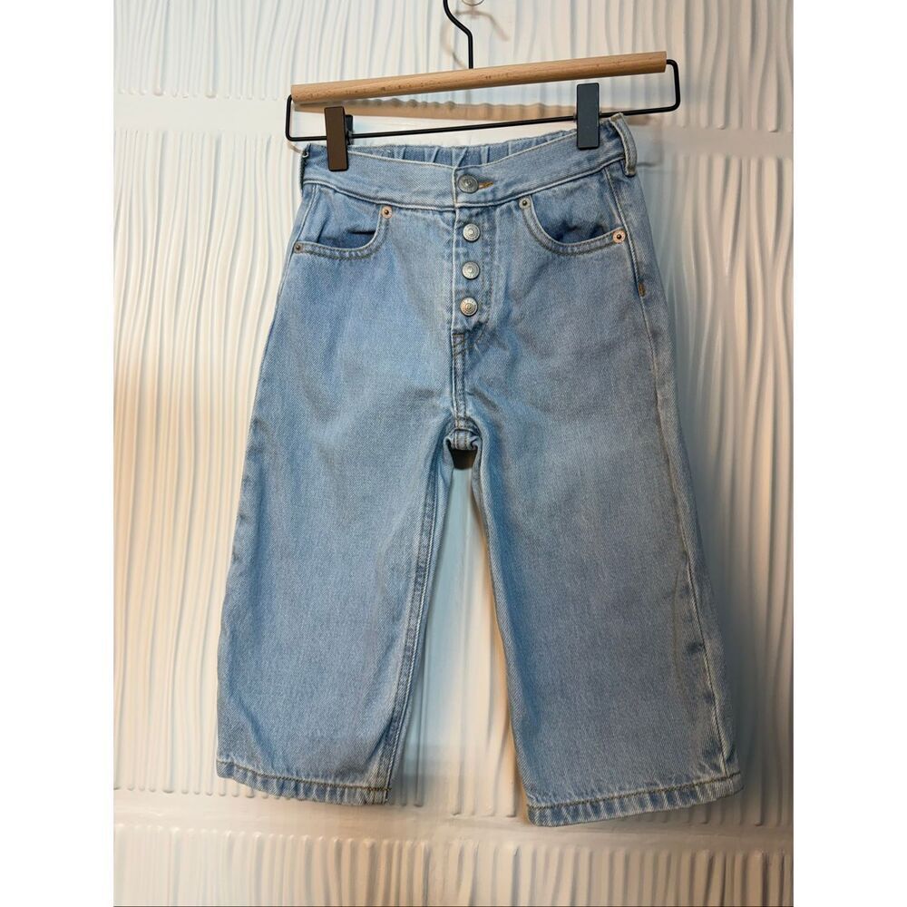 Maison Margiela - MM6 - Designer Girls 4T Wide leg Denim Jeans